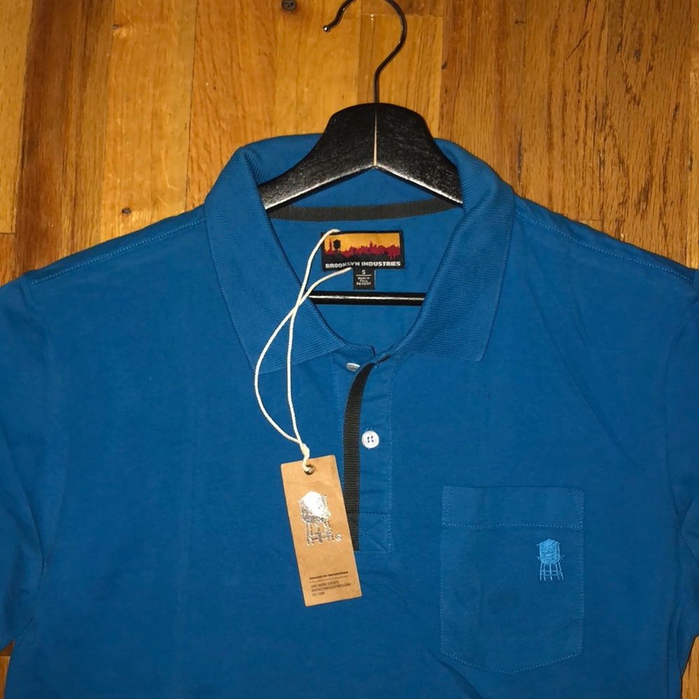 Vintage Brooklyn Industries Lazio Pique Polo Shirt